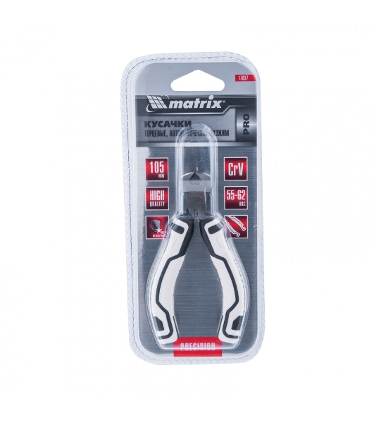 Кусачки торцевые Matrix Mini, 105 мм, авторазжим, PRO