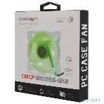 Вентилятор для корпуса Crown CMCF-12025S-1212 прозрачный/зеленый, 120 мм, 1650 об/мин, 28 дБ, 3 pin, фото12