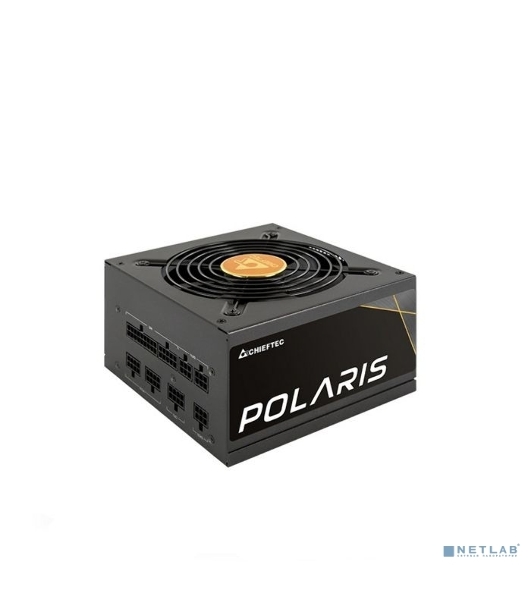 Блок питания Chieftec Polaris PPS-750FC, 750Вт, 80 PLUS Gold, 120мм, модульный, черный