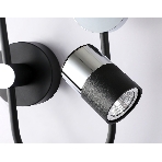 Светильник Ambrella light FL51601/3 BK/CH черный/хром 11W 4200K+GU10 424*275*100, фото5