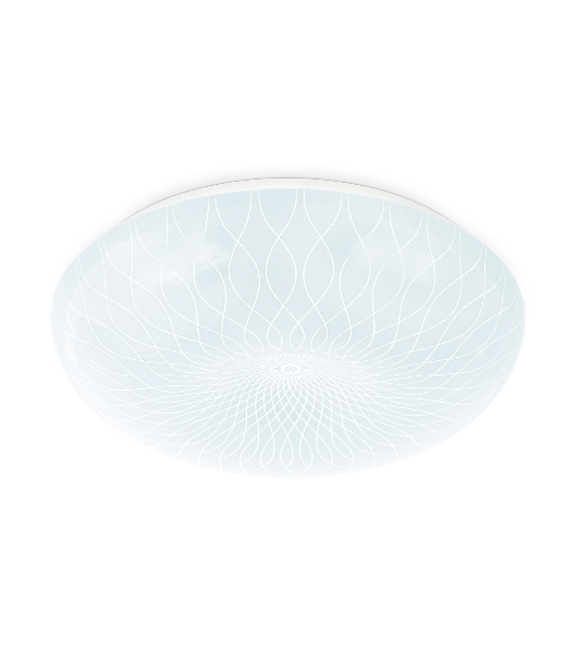Потолочный светодиодный светильник Ambrella light FZ1084 WH белый 16W 6400K D260*85 (Без ПДУ)