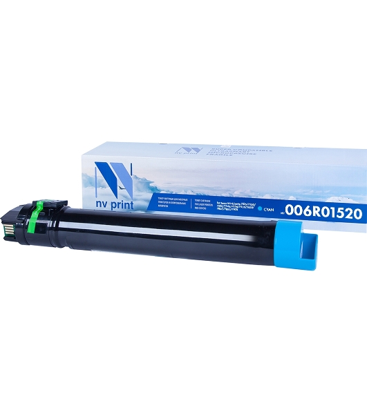 Картридж лазерный NVPrint совместимый Xerox 006R01520 Cyan для WorkCentre 7525/7530/7535/7545/7556/7830/7835/7845/7855/7970 (15000k)