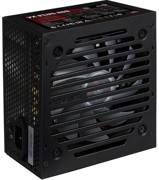 Блок питания Aerocool/Formula VX PLUS 800 RGb, 800Вт, 120мм, черный