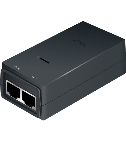 Сетевое оборудование UBIQUITI POE-15-12W(EU) блок питания с PoE, 220 VAC -> 15VDC, 0,8A - для абонентов