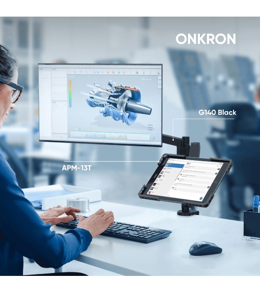 Адаптер для планшета ONKRON 10-13 дюймов, черный APM-13T