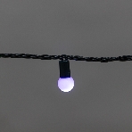 Гирлянда Neon-night 'Мультишарики' 20м, 200 LED, диаметр 15мм, IP44, зеленый провод, свечение мульти (RG/RB), мигание, 230В, фото3