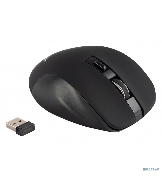 Мышь беспроводная Acer OMR140 черный, 1600 dpi, радиоканал, USB, кнопки - 6