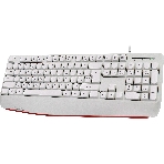 Клавиатура проводная Defender Atom HB-546, USB, белый, фото4