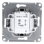 Systeme Electric Glossa Антрацит Выключатель 1-клавишный сх.1, 10AX, фото3