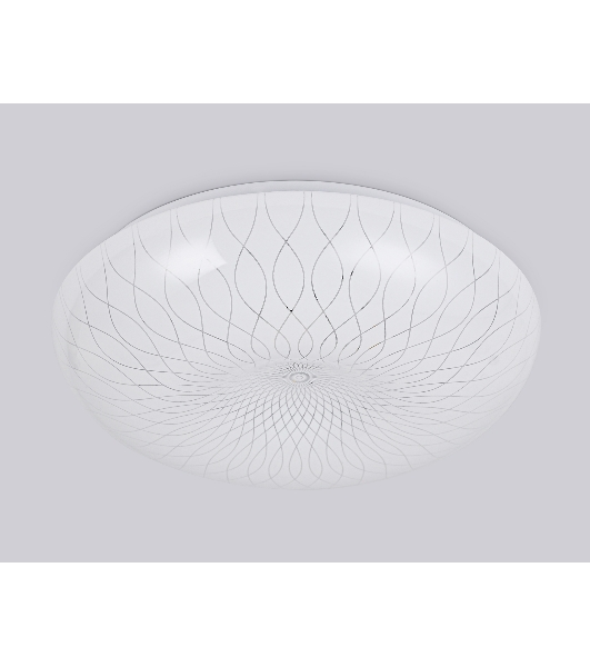 Потолочный светодиодный светильник Ambrella light FZ1084 WH белый 16W 6400K D260*85 (Без ПДУ)