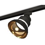 Светильник Ambrella light XT8102201SBK/PYG/CL черный песок/золото желтое полированое/прозрачный GX53, фото4