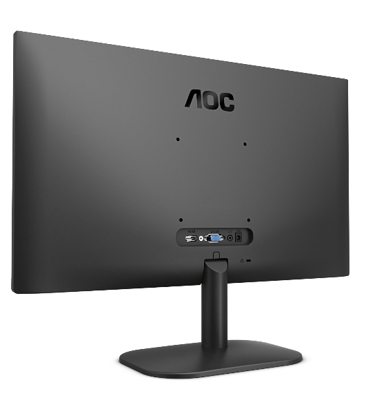 Монитор 27' AOC Value Line 27B2QAM VA 1920x1080, 75 Гц, 4 мс, 16:9, 250 кд/м², 1xHDMI, 1хDP, 1x3.5 мм, черный