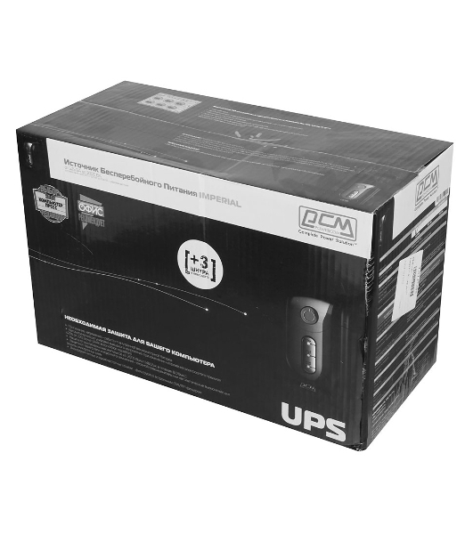 Источник бесперебойного питания Powercom Imperial IMP-525AP 315Вт 525ВА черный