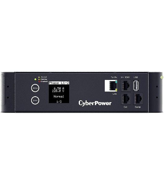 Блок распределения питания PDU CyberPower PDU83401 3ph 0U, Switched MBO, IN: 415V/16A, IEC309-16Aplug