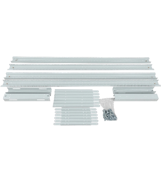 Стойка двухрамная NTSS NTSS-2POR24U/600-1000 24U 550 мм x 1000 мм 600 кг серый