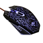 Мышь проводная Nakatomi MOG-15U черный, 2400 dpi, USB, кнопки - 6, фото4