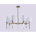 Люстра Ambrella light LH72373/7 DBS/WH темная латунь/белый E14/7 max 40W D840*720, фото4