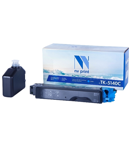 Картридж NVPrint совместимый Kyocera TK-5140 Cyan для ECOSYS M6030cdn/P6130cdn/M6530cdn (5000k)