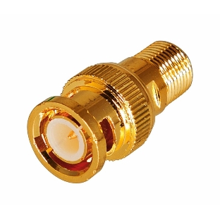 Переход гнездо F-штекер BNC GOLD Rexant