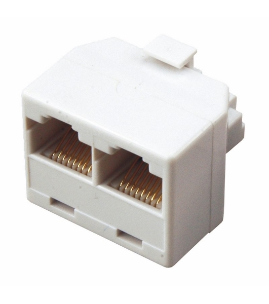 Компьютерный двойник Rexant RJ-45(8P-8C) (штекер - 2 гнезда)