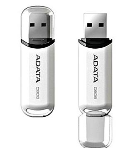 Флешка USB ADATA C906 (AC906-32G-RWH), 32Gb, USB 2.0, R/W 15/5, белый