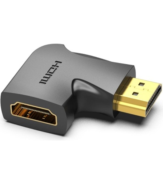 Адаптер-переходник Vention HDMI v2.0 19M/19F угол 90
