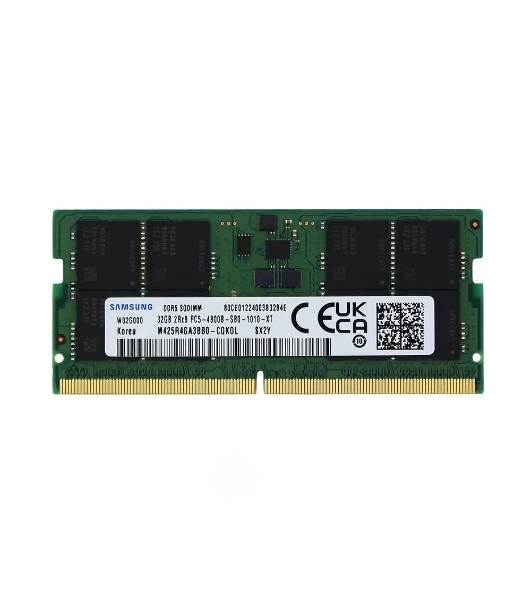 Оперативная память Samsung, DDR5, 32GB (1x32GB), 4800MHz, CL40, SO-DIMM