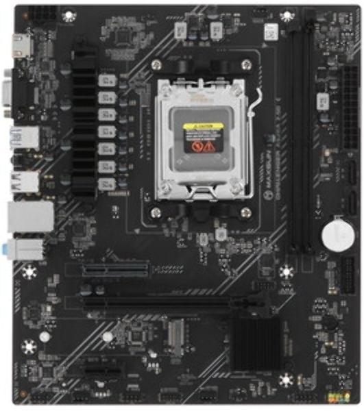 Материнская плата Maxsun Challenger A620A 2.5G, AM5, AMD A620, 2xDDR5, 2xSATA, 1xM.2, 1xPCI-E 4.0 x16, 1xPCI-E x4, 1xPCI-E x1, 1xVGA, 1xHDMI, 1x 2.5Gb LAN, 2xUSB-A 2.0, 4xUSB-A 3.2 Gen 1, 5.1, mATX