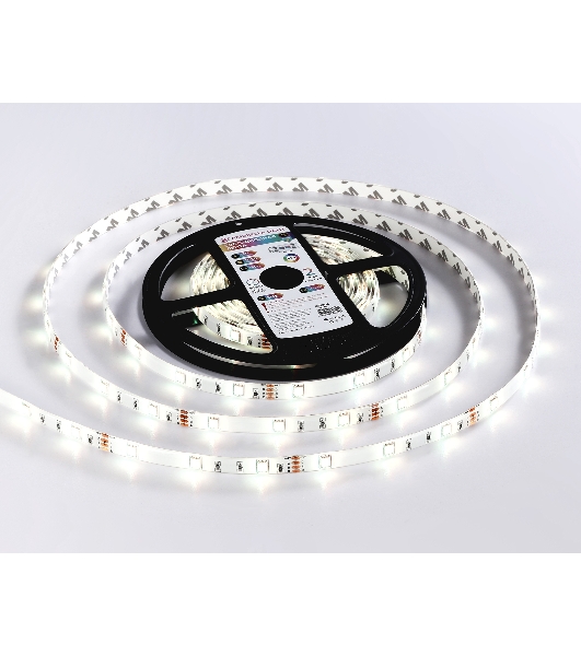 Светодиодная лента Ambrella light GS2301 5050 30Led/ 7.2W m/ 12V IP65 RGB/ 5000*10*2.87mm (4 конт.)
