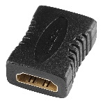 Адаптер аудио-видео Buro HDMI (f)/HDMI (f) Позолоченные контакты черный (BHP-ADP-HDMI-2.0), фото 1
