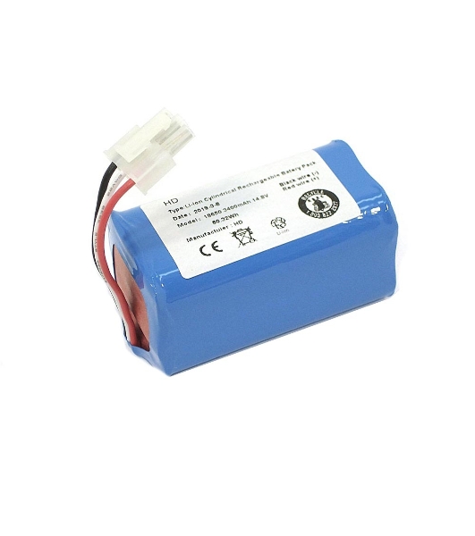 Аккумулятор для пылесоса iClebo Arte, Pop, Smart (EBKRWHCC00978). Li-ion, 3400mAh, 14.4V oem
