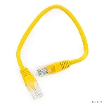 Патч-корд UTP Cablexpert cat.5e, 0.25м, литой, многожильный, желтый, фото7