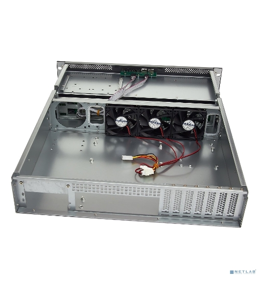Серверный корпус ExeGate Pro 2U550-HS08 RM 19', высота 2U, глубина 550, без БП, 8xHotSwap, USB