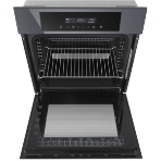 Шкаф духовой электрический Maunfeld AEOD60103G1, 60л, дверца с 3 стеклами, графит, фото32