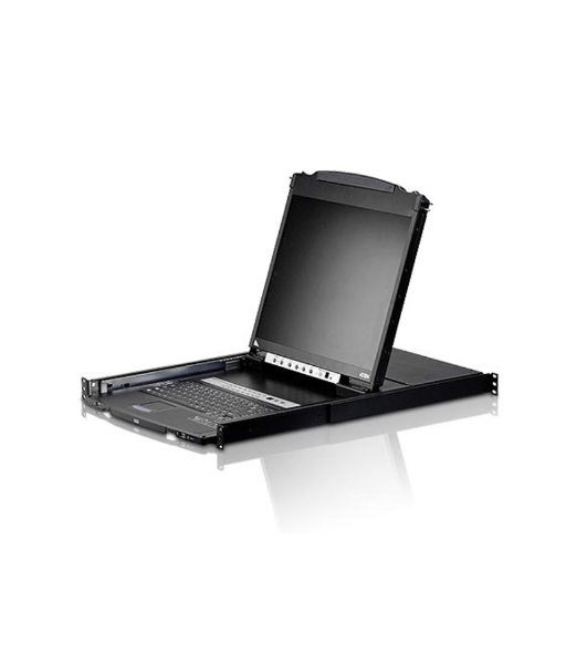 Kvm консоль ATEN 8P Dual RAIL LCD KVMP SWITCH 19INCH (CL5808NR)