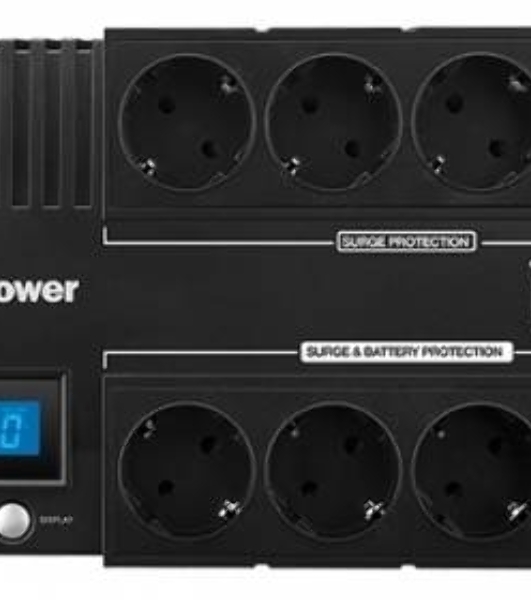 Источник бесперебойного питания CyberPower BR1200ELCD/1200 ВА/720 Вт/8 х CEE 7 (евророзетка)