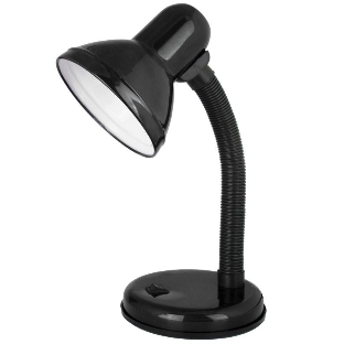 Светильник UF-301P С02 настол. 230В 60Вт черный Ultraflash 12368