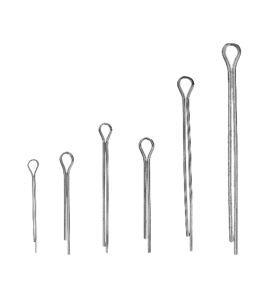 Набор шплинтов Сибртех, S головки х L: 1,6x25, 2,3x25, 2,3x38, 3,1x32, 3,1x50, 4x63 мм, 555 предметов
