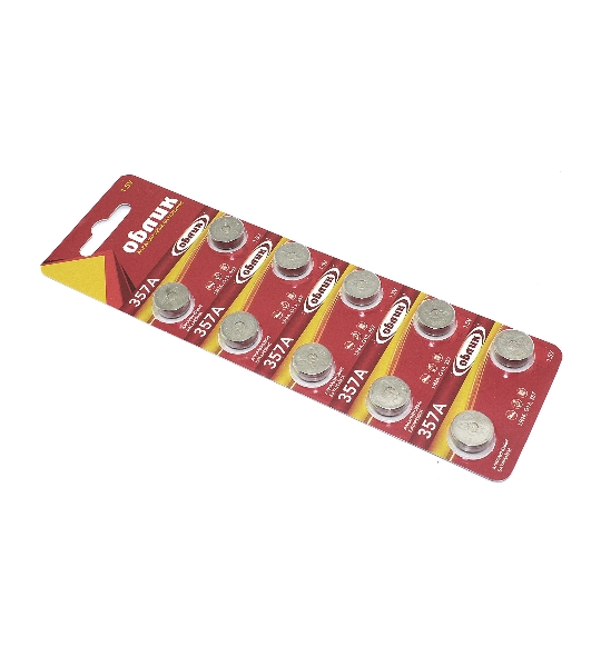 Батарейка Облик G13 LR44 10 шт., 1.5 В