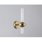 Настенный светильник Ambrella light LH55362/2 BS/CL латунь/прозрачный G9/2 max 30W 150*100*320, фото4