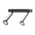 Светильник Ambrella light TN51596/2 WH/BK белый/черный GU10/2 260*60*195, фото7