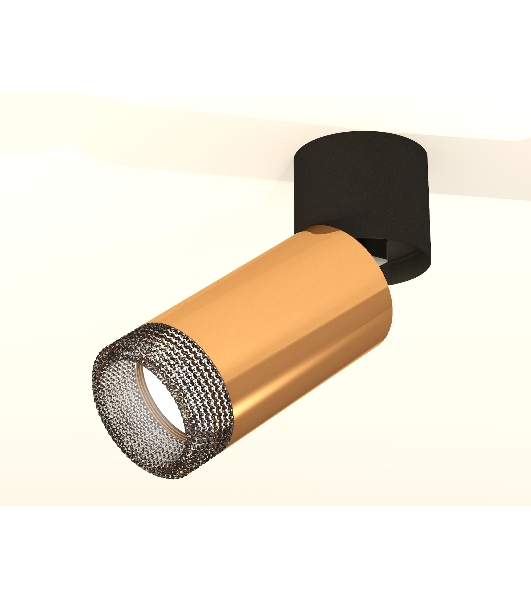 Светильник Ambrella Light XM6327041 PYG/BK/BK золото желтое полированное/черный/тонированный (A2221, C6327, N6151)