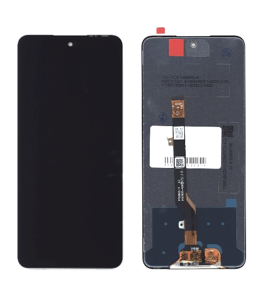 Дисплей для Infinix Hot 11S (X6812B) в сборе с тачскрином черный