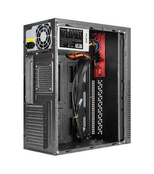 Компьютерный корпус Miditower ExeGate AA-443U-AA400 (ATX, AA400 8 см, 2*USB+1*USB 3.0+HD Audio, черный)