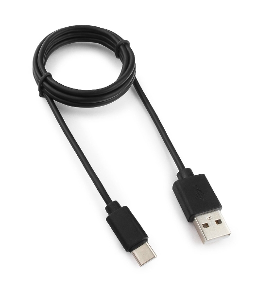 Кабель USB Гарнизон GCC-USB2-AMCM-1M, USB2.0 AM/USB3.1 Type-C, 1м, пакет