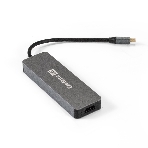 USB-концентратор ExeGate DUB-31C/PD/H (кабель-адаптер USB Type-C --> 3xUSB3.0 + PD 60W + HDMI 4K@30Hz, Plug&Play, серый), фото5