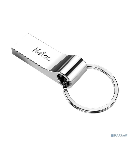 Флешка USB Netac U275 (NT03U275N-064G-20SL), 64Gb, USB 2.0, R/W 50/15, серебристый