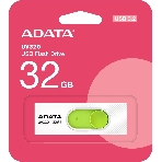 Флешка USB ADATA UV320 (AUV320-32G-RWHGN), 32Gb, USB 3.2, R/W 100/30, белый/зеленый, фото6