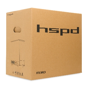 Компьютерный корпус HSPD M310, Mesh Mini-tower, белый, TG, 0.4 SPCC, 3x120мм ARGb mATX, mITX 180/280/160мм 1x2.5', 1x3.5', 4xPCI 2xUSB-A 3.0 452x277x418мм