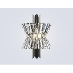 Настенный светильник Ambrella light LH41032/2 BK/CL черный/прозрачный E14*2 max 40W 310*180*460, фото7